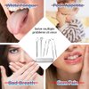 MORGLES Tongue Scraper, 4Pcs Tongue Cleaners Metal Tongue Scraper with Case for Adults Kids, Great for Oral Hygiene Reduce Bad Breath