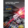 WINAMOO Professional LED Bulb Automotive Circuit Tester, 6-24V Test Light with Large Alligator Clip and 135IN PU Extended Wire, Light Tester Electrical Pen for Vehicle Circuits with Low DC Voltage