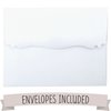 Big Dot of Happiness Let's Be Mermaids - Shaped Baby Shower, Birthday Party Thank You Note Cards with Envelopes - Set of 12