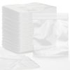 Aubeco 3” X 3” (1200 Count) 2 Mil Clear Reclosable Zip Bags, Plastic Poly Bags with Resealable Zipper Lock, Sturdy for Organizing, Travel, Shipping, Packaging, and Storage