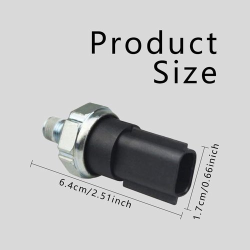Oil Pressure Sensor Switch, Engine Oil Pressure Switch, Car Accessories Oil Sensor Compatible with Jeep Chrysler Aspen Dodge Dakota Durango Nitro Ram, Replaces #05149097AA 4868672AA