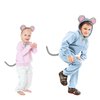 Berjena Mouse Ears Set, Rat Costume Set, Include Mouse Ears Headband Tail and Bowtie, Mouse Costume with Rat Ears for Halloween Costume Cosplay or Party Decoration