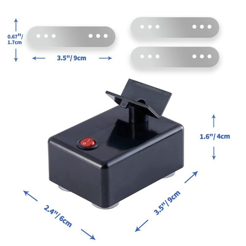 HUBEST Model Paints Nail Lacquer Shaker Shaking Machine Evenly Tools for Nail Art, Tattoo Ink