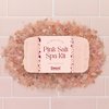 Pinch Provisions Himalayan Pink Salt Spa Kit, 5 Spa Essentials for Self-Care & Beauty, Multi-Functional Cosmetic Bag, Includes Facial Massager & Exfoliating Glove, Spa Set Gift