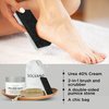 SOLVANO 40% Urea Extra Strength Foot Cream - Hyaluronic & Salicylic Acid, Tea Tree, Camellia Oil - Softens Calluses & Dry Skin, Cruelty-Free, 4.9 Fl Oz