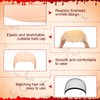 4 Pcs Halloween Bald Caps Halloween Costume Makeup Latex Thick Bald Wig Head Hair Nets Black Mesh Wig Cap Net Skull Head Wig Cap Fake Wig Cap Cosplay Costume Accessory for Theme Party Adults Kids
