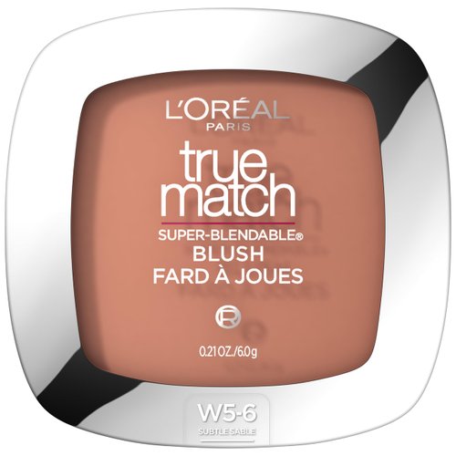 L'Oreal Paris True Match Super-Blendable Powder Blush, Subtle Sable, 0.21 Oz (Packaging May Vary)