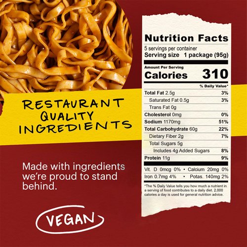 Momofuku Sweet & Spicy Ramen Noodles by David Chang, Authentic Ramen, Asian Snacks, 5 Pack