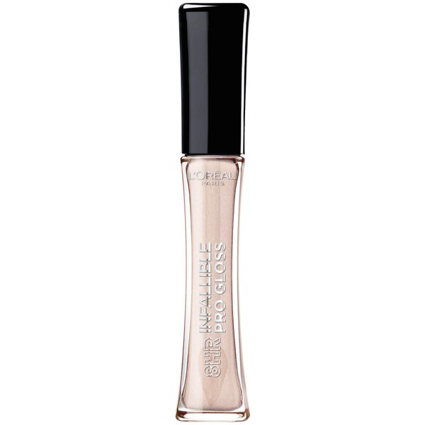 L’Oreal Paris Makeup Infallible 8 Hour Hydrating Lip Gloss, Frosted, 0.21 Fl Oz