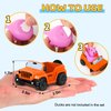 Jeep for Rubber Ducks, 3.5 Inch Jeep Toy Match Most 2 in Rubber Ducks, Jeep Toy for Jeep Dashboard Decorations Accessory Jeep Duck Collection Christmas Birthday Gifts (Orange)