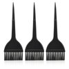Hair Coloring Brush Kit - 3 Pcs Hair Dye Brushes with Applicator for Salon and DIY Home Hair Tinting (Black)