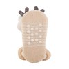 Stephan Baby Rattle Socks, Stripey Cream and White Lambs, Fits 3-12 Months