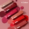 MLSMILE Matte Liquid Lipstick for Women, Lip Gloss Longwear No-Budge Lipcolor Makeup, Highly Pigmented Color and Waterproof, Nonstick Lip Glaze, 1 Count(02#Cheeky)