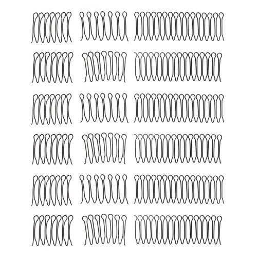 3 Set Wig Combs to Secure Wig, Hair Side Combs, U Shape Hair Accessories, Twist Hair Clip Comb Fashionable Waterproof Elastic Anti Proof Metal Wire Hair Comb