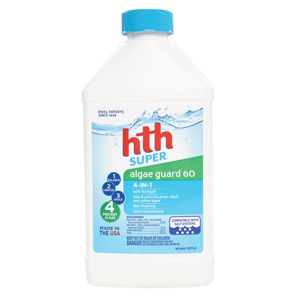 hth Pool Algaecide Super Algae Guard 60 (67064)