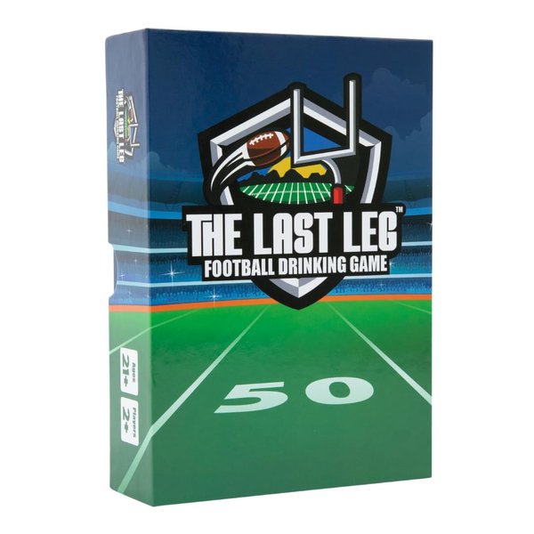 Beer Pressure The Last Leg - Live Football Drinking Game. Perfect for Game Days, Tailgates, Parties, and Pre Games.