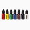 RADIANT COLORS Artists Select 7 Color Tattoo Ink Set 1/2oz Bottles Kit Pigment