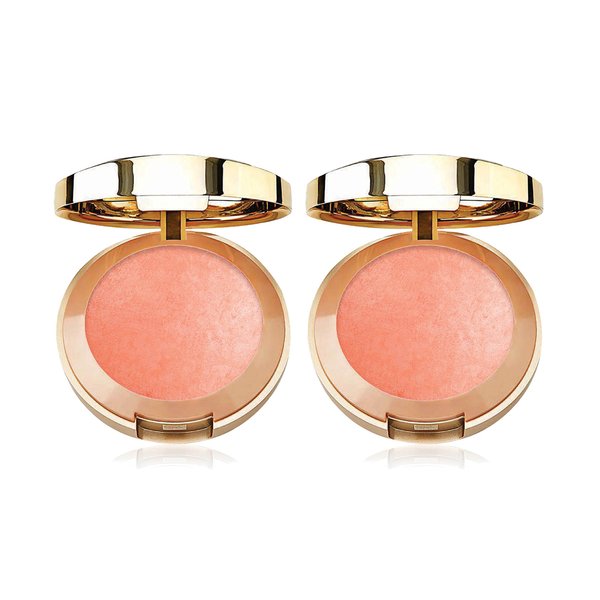 Set of 2 Milani Baked Blush, Luminoso, 0.12 Ounce bundled by Maven Gifts