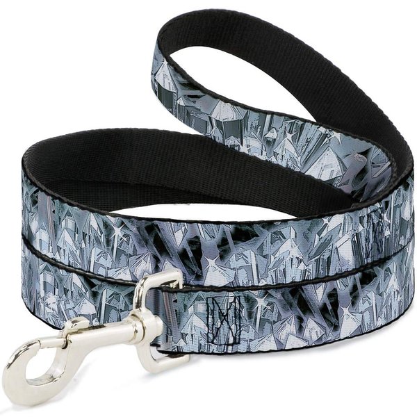 Dog Leash Crystals3 Clear 4 Feet Long 1.0 Inch Wide