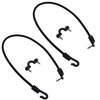 2 Pcs Rod Tamer Strap Holder Deck Mount Connector Gunwale Mount Rod Strap Rod Hold Down Strap (2 Pcs * 18 inch)