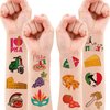 Italy Temporary Tattoos Sticker for Kids Birthday Party Supplies Decorations Party Favors Tattoo Italian Flag Inspiring Italy Travel UEFA Euro Themed Cute Kids Boy Gifts Ideal School Prizes Rewards