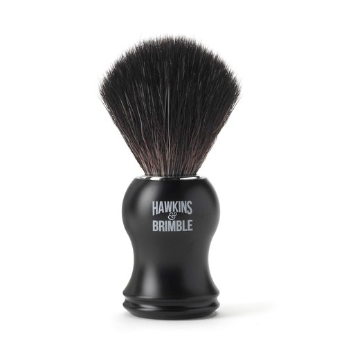 Hawkins & Brimble - Luxury Shaving Brush for Men - For a Richer Lather and Smoother Shave Brush for Mens with Synthetic Soft Bristles and Vegan Friendly - Mens Grooming Synthetic Shaving Brush