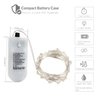 OakHaomie 6PCS Fairy String Warm White Changing Twinkle Lights with 2pcs Remote,6.5ft 20 LEDs Silver Wire,CR2032 Battery Powered,Indoor Decor Bedroom,Wedding,Patio,Christmas,Outdoor Garden,Stroller