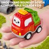 JUKUDAHU Press Engineering Car Toy for Tollders Age 1 2 3 4 5 6 Years Old - Toy Figure Car, Construction Cars Toys Small, Push Go Friction Car for 6 9 12 18 Months, Toddler Gift for Infant Toddlers