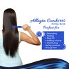 Allegro Combs Rat Tail And Three Row Combs For Women Parting Hairstylist Wide Tooth Comb Detangling Hair Styling Apply Product In Curly Hair Made In The USA 2 Pcs. (Royal Blue)