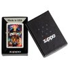 Zippo Psychedelic Tiger Design Mercury Glass Pocket Lighter