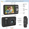 Kids Camera Toys for Boys Girls,Digital Video Camera Toys for Kids with MP3 Music Player and 32GB SD Card,Ideas Birthday Gifts for 4 5 6 7 8 9 10+ Years Old Little Girls and Boys(Black)