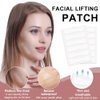 Face Lifting Tapes, 60pcs Face Lift Stickers Ultra-thin Invisible Face Tape for Instant Face Lifting, Hiding Facial Neck Wrinkles V-face Tightening Lifting Saggy Skin (Hourglass Shape Face Tapes)
