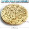 18 Pack Natural Loofah Sponge Exfoliating Face Pads - Facial Body Scrubbers Pad - When Bath Shower and Spa - Loofa Sponges Brush Scrub - Bulk Loofahs Scrubber - Cleansing Skin for Women and Men