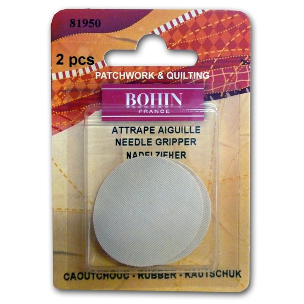 Bohin 81950 Rubber Needle Gripper, 2-Pack