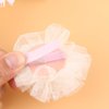 Mobestech Rhinestone Crown Hair Clip for Girls Princess Crown Hair Pin Crystal Tiara Bobby Pins Princess Tiara Hair Barrette for Kids, Beige
