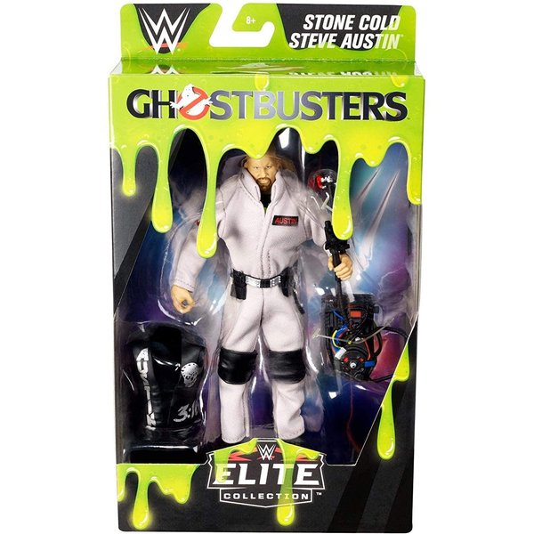 WWE Elite Ghostbusters Stone Cold Steve Austin Action Figure