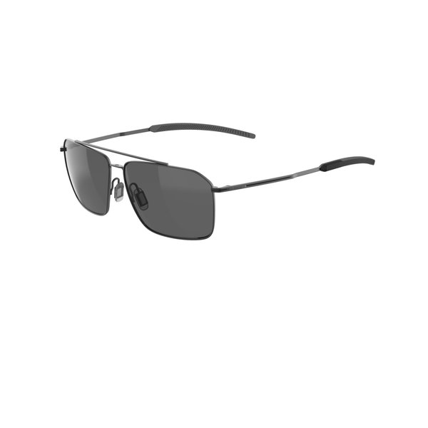 Bolle Safety Rush+ Safety Glasses Platinum® with Assembled Foam and Strap, Black & Red Frame, Clear Lenses