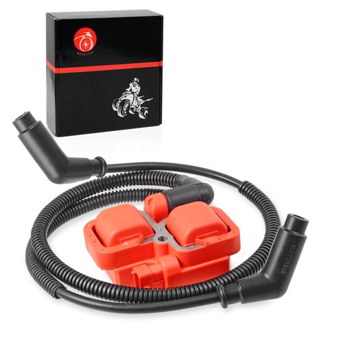 Ignition Coil Pack and Spark Plug Wire Cap For Can Am Commander Maverick Outlander Renegade MAX 500 570 650 800 800R 1000 1000R TRAXTER 500 650