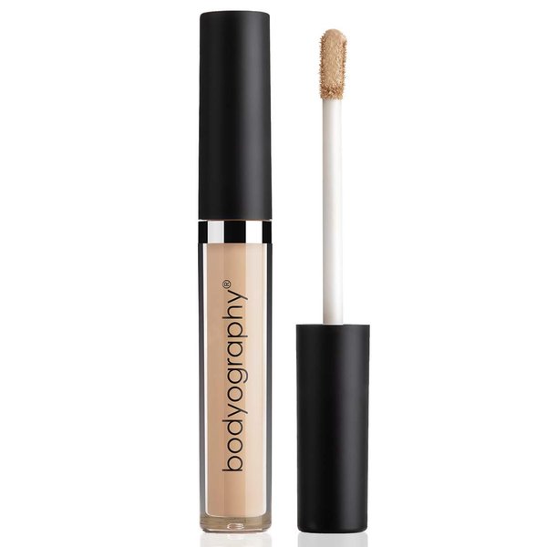 Bodyography Skin Slip Full Coverage Concealer - Flexible Comfort, Flawless Finish - Lightweight for all Day Wear Skin Hydration - Infused Vitamin E and Glycerin (Cool Light)
