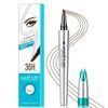 2024 3D Eyebrow Pencil Microblading Eyebrow Pen-Micro 4 Tip Eyebrow Pen Lift & Snatch Brow Eye Makeup Long-Lasting Waterproof & Smudge-proof Natural Eyebrow Hair (Dark Brown)