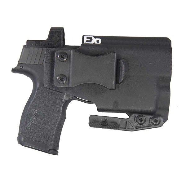 FDO Industries IWB Kydex Holster Compatible with Sig P365XL w/Streamlight TLR6 -Optic Cut -The Paladin Series -Made in USA- (Black)