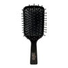 Phillips Brush Luxe Square Paddle Purse Sized Hair Brush, Sleek Black Color with Gold Accents – 7 inch Detangler Paddle Brush from the Luxe Series by Phillips Brush Co