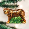Old World Christmas Ornaments: Wildlife Animals Glass Blown Ornaments for Christmas Tree, Tiger