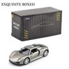 TOKAXI 1/36 Scale Porsche 918 Spyde Diecast Model Cars,Pull Back Vehicles Porsche Toy Cars,Cars Gifts for Boys Girls