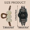 2 PACK Big Heart Hair Clips Styling Accessories for Women Girls Heart-shaped Jelly Claw Clip for Long Thick Hair for Party