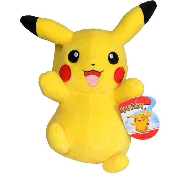 Pokémon 8" Pikachu Plush - Officially Licensed - Quality & Soft Stuffed Animal Toy - Generation One - Great Gift for Kids, Boys, Girls & Fans of Pokemon - 8 Inches