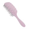 Tangols Detangling Hair Brush -100% Eco-Friendly Detangler Hair Brush w/Ultra-Soft Anti Knot Nylon Bristles for Women,Men,Kids-All Hair Types, Dry & Wet Hair (Pink)