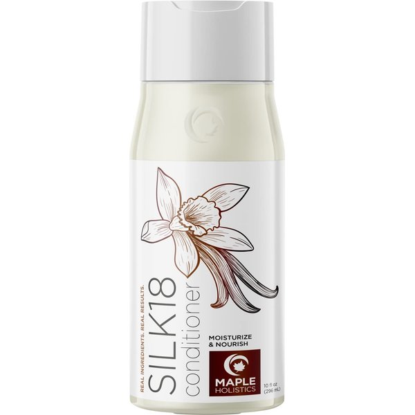 Hair Conditioner for Damaged Dry Hair - Silk Protein Conditioner for Dry Hair Frizz Control & Shine - Hydrating Conditioner for Curly Hair with Argan Oil and Hair Moisturizer for Dry Hair 10 Fl Oz