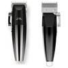 JRL Professional | FreshFade FF220C Silver | Professional Hair Clippers w/Cool Blade Technology. Rechargeable, with LCD Display and Corrosion Proof | (Silver)
