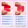 Lifextol 240pc Press on Toenails for Women Toe Press on Nails Short Fake Toe Nails Press ons with Glue&Adhesive Tabs, Acrylic Toe Nail Tips False Toenail Press ons Artificial Fake Toenails-Pink